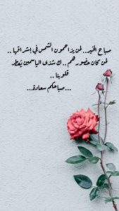اجمل كلمات صباحية للاصدقاء