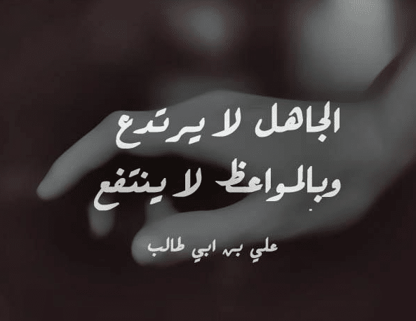 اقوال وحكم عن الجاهل