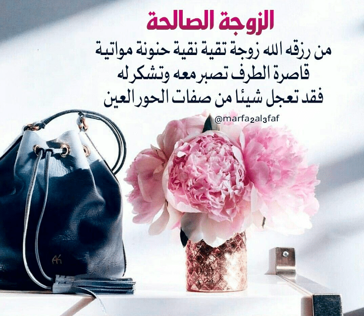 بوستات عن الزوجة الصالحة 2