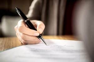 نموذج تصريح بالشرف بالفرنسية