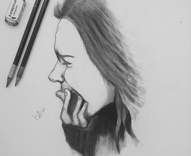 رسومات بالرصاص عميقة 5