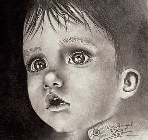 رسومات بالرصاص للمحترفين 5