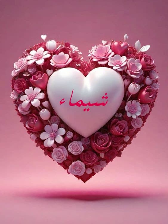 اسم شيماء في قلب4