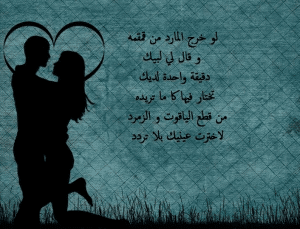 اشعار عن الحب والعشق