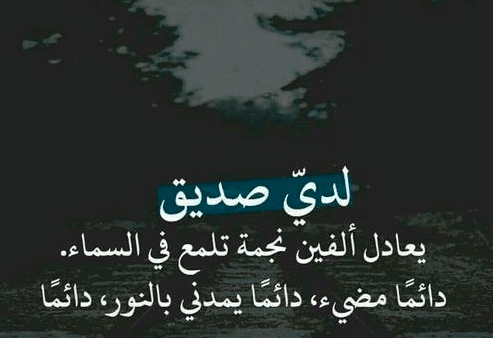 اشعار عن الرفيق 