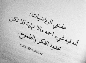 اشعار عن الرياضيات