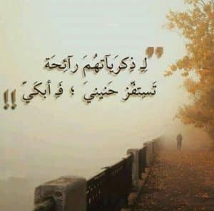 شعر بدوي عن الذكريات