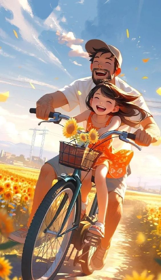 رمزيات عن الاب وابنته4