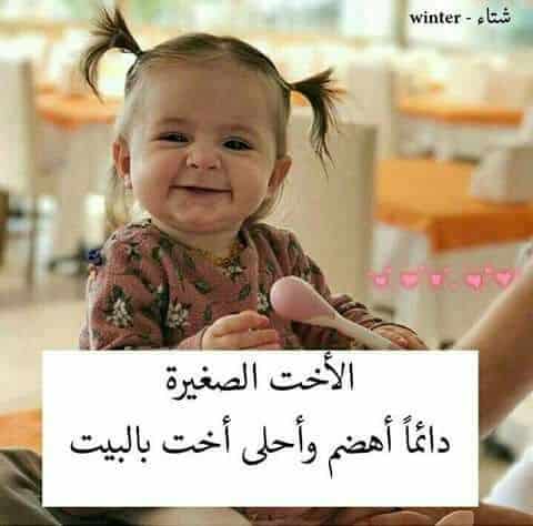 كَلمات وصور عن الاخت الصغرى3