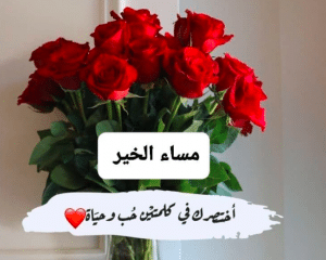 خواطر مساء الخير للحبيب