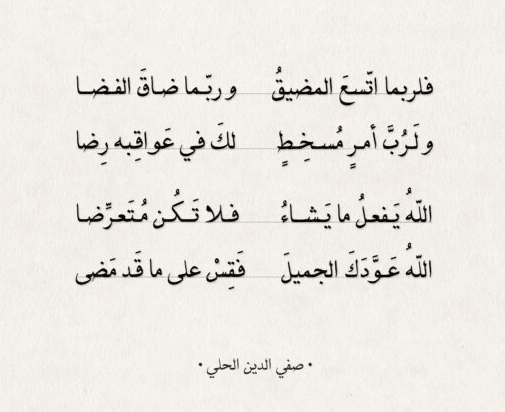 اجمل بيت شعر جاهلي في الحكمه