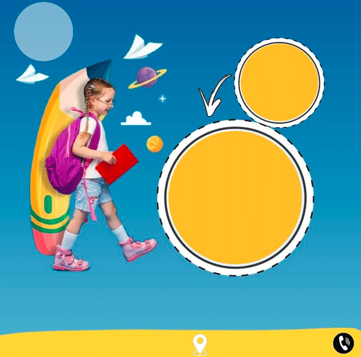 اعلان مدرسي فارغ 5