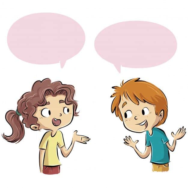 حوار بين شخصين بالانجليزي عن الدراسة
