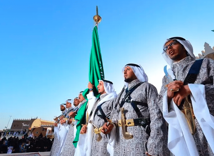 تعبير عن العرضة السعودية : عربي – إنجليزي