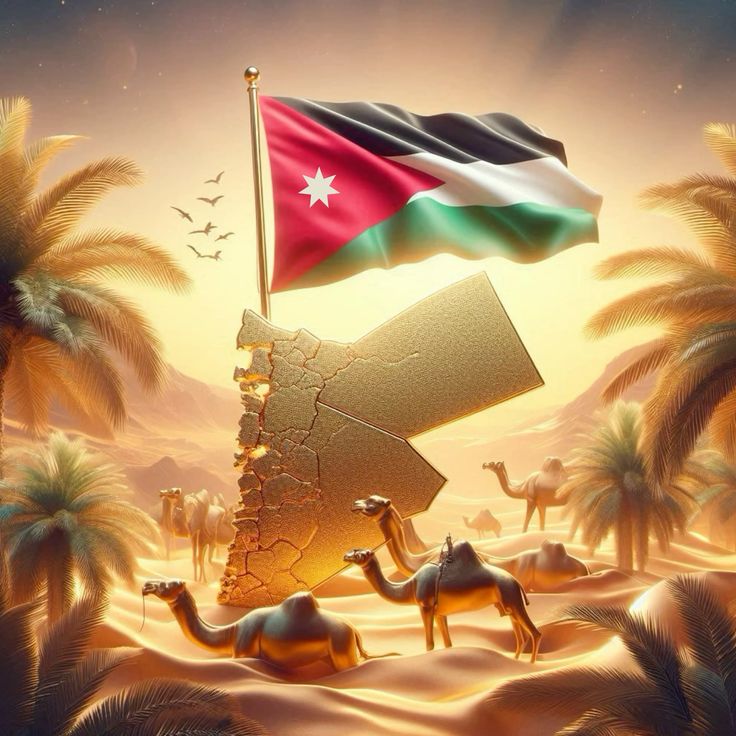 إذاعة مدرسية عن استقلال الأردن