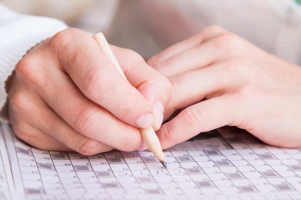 كلمات متقاطعة مع الحل