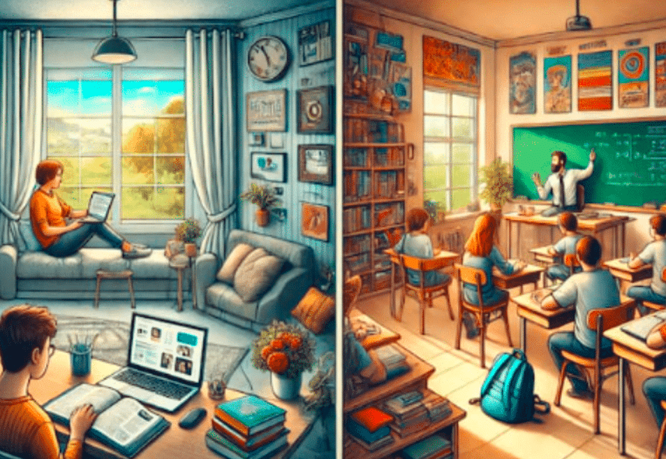 تعبير عن التعليم في الماضي والحاضر بالانجليزي مترجم