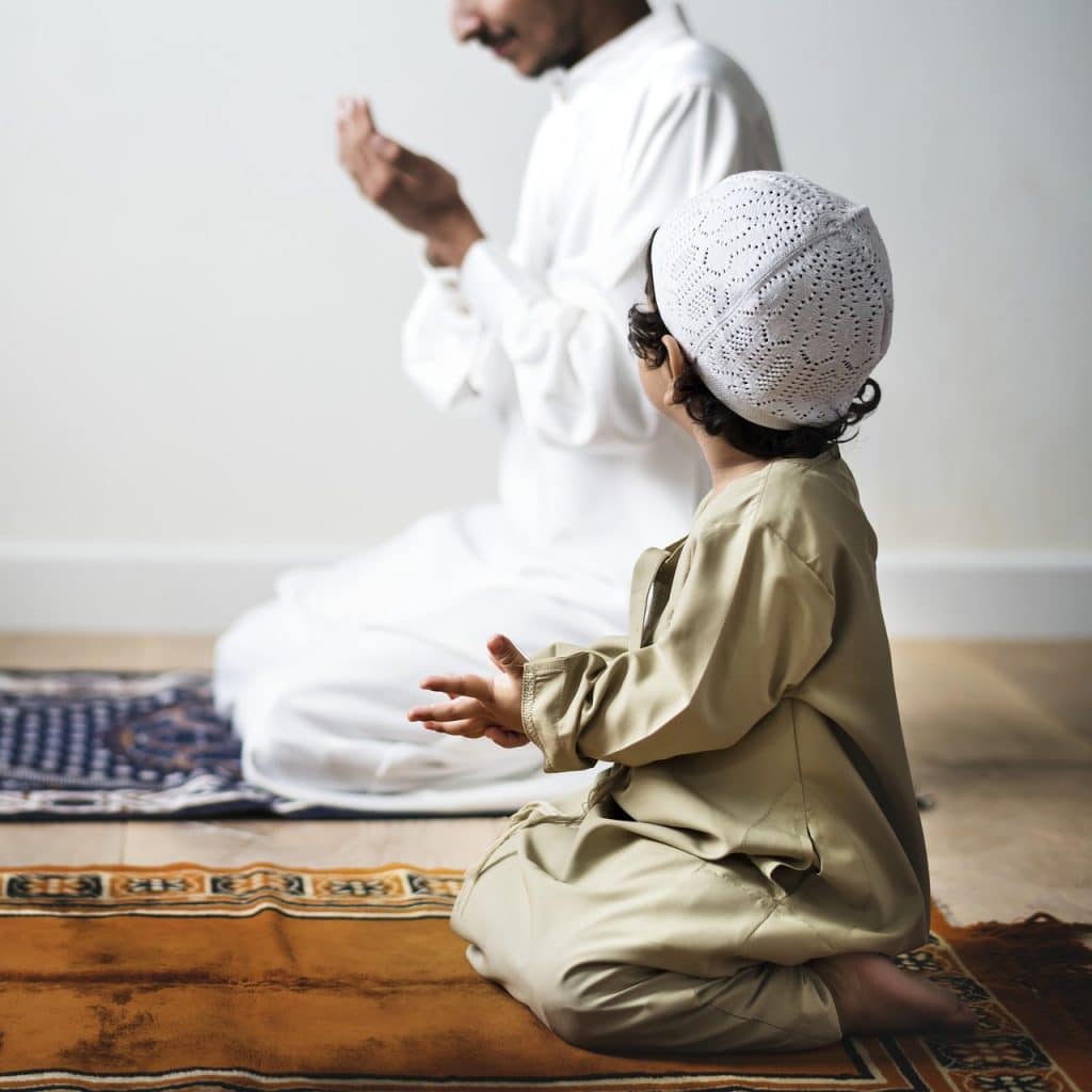 نشاط تعليم الصلاة للاطفال