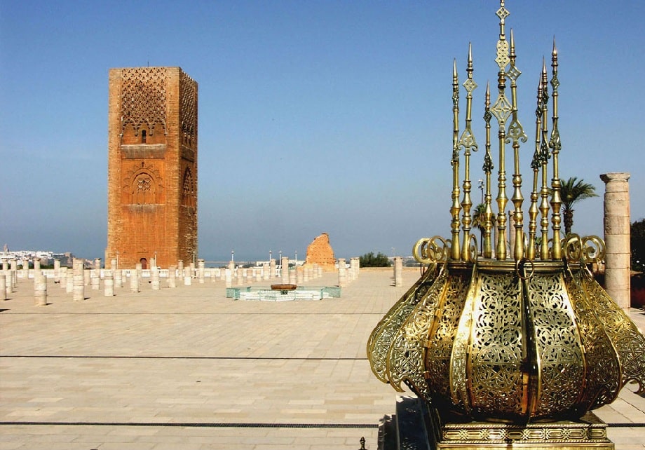 مقال بالانجليزي عن صومعة حسان مترجم بالعربي