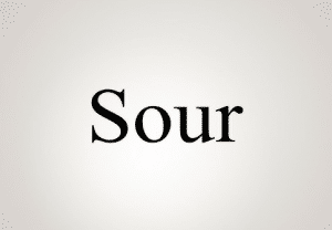 معنى وترجمة sour بالانجليزي