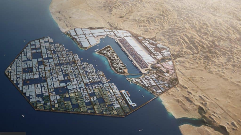 بحث عن مدينة نيوم الان .ماذا يحدث في نيوم الان مترجم بالعربي