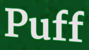 معنى كلمة puff بالانجليزي والعربي