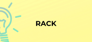 معنى وترجمة كلمة rack بالعربي