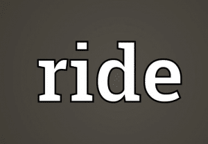 معني Ride بالانجليزي والعربي