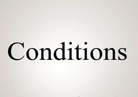 معنى condition بالانجليزي