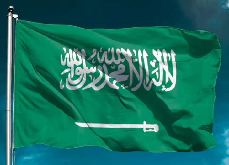 قصة العلم السعودي بالانجليزي