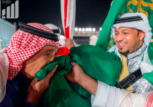 قصة العلم السعودي بالانجليزي