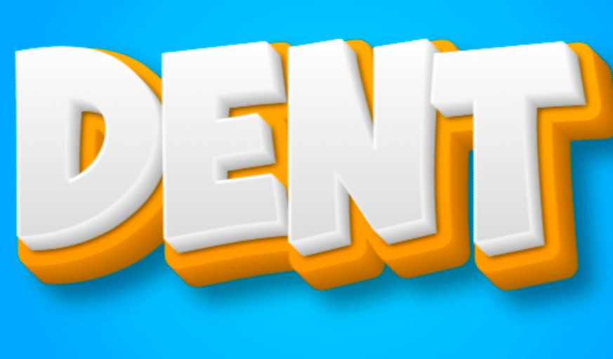 معنى dent بالانجليزي