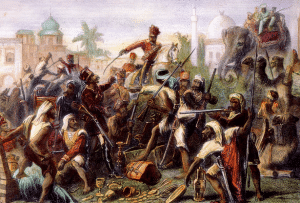 موضوع بالانجليزي عن ثورة الهند عام 1857م مترجم بالعربي