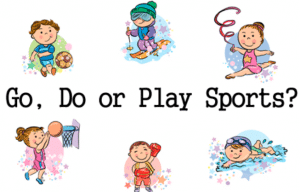 استخدامات play, go, do في اللغة الانجليزية
