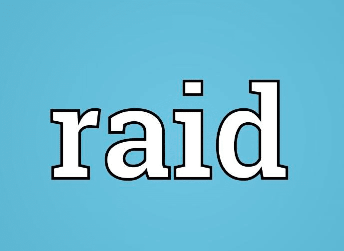 معنى كلمة raid بالانجليزي والعربي