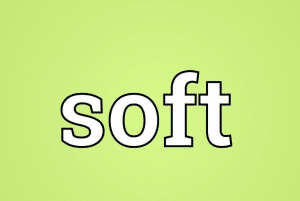 ترجمة كلمة soft باللغة العربية
