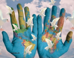 تعبير عن السلام peace بالانجليزي مترجم الى العربية